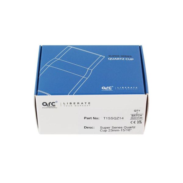 T1SSQZ14 Сопло кварцевое SS 23mm - 15-16 для T1-T1W (pack)