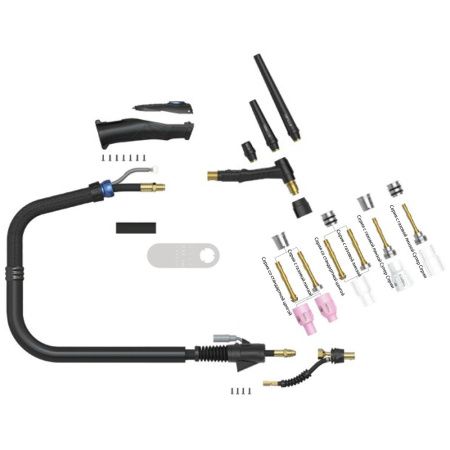 Сварочная аргонодуговая горелка Arc T1 с системой One TIG 4 метра для TIG сварки в среде аргона