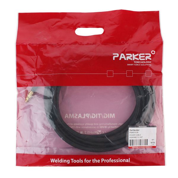 PS4015-50 Силовой кабель Parker 5 метров для полуавтоматической горелки с жидкостным охлаждением SGB 401W (MIG/MAG)