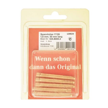 Цанга SVR 1,6x50,0 мм (10N23, 702.0008) (TIG)