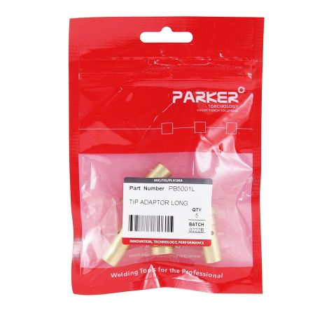 PB5001L Вставка под наконечник Parker М8 латунная 31,0 мм удлинённая (MIG/MAG)