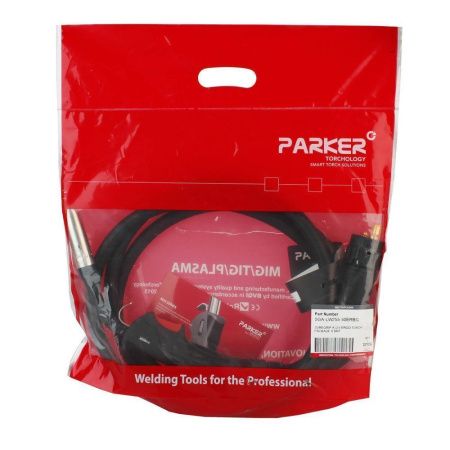 Сварочная полуавтоматическая горелка Parker SGA-LW 255A с облегчённым сварочным кабелем 5 метров (MIG/MAG)