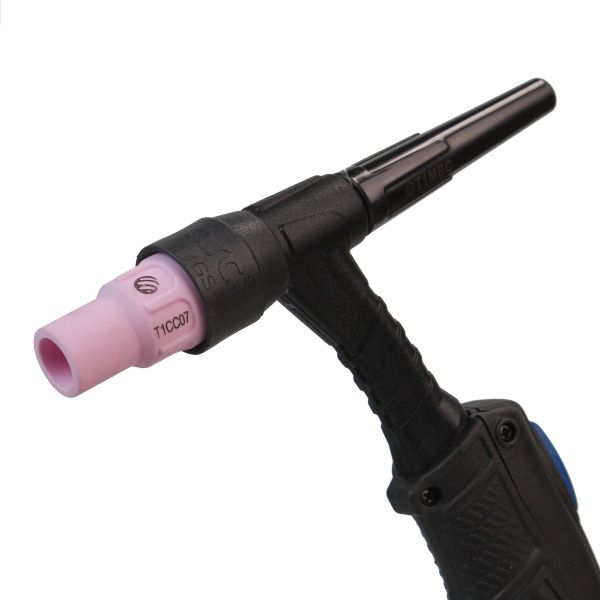 Сварочная аргонодуговая горелка Arc T1W с разъёмом с резьбой 1/4 BSP и системой One TIG 4 метра для TIG сварки в среде аргона